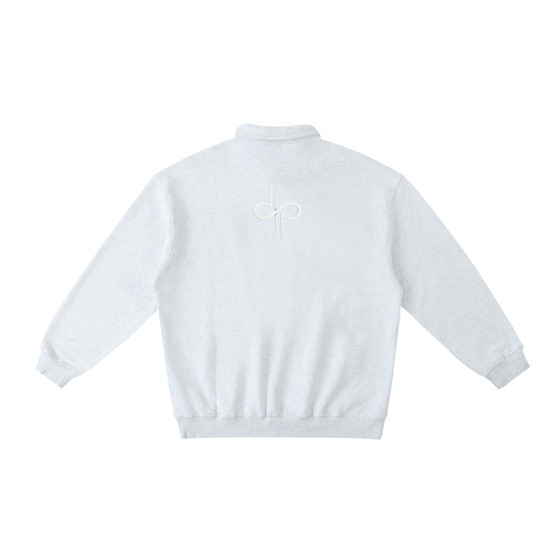 Heavyweight Polo-Collar Sweatshirt by ODMPOD