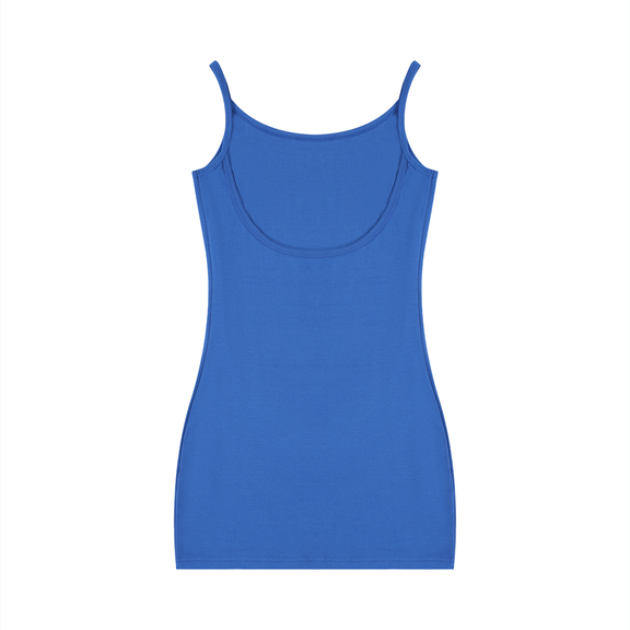 Women's Solid Tight Sleeveless Dress by ODMPOD
