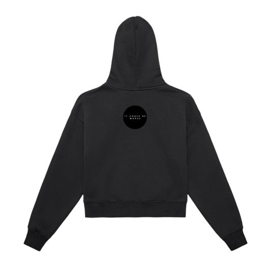 "WORDS HAVE POWER" Women's Cropped Hoodie by ODMPOD