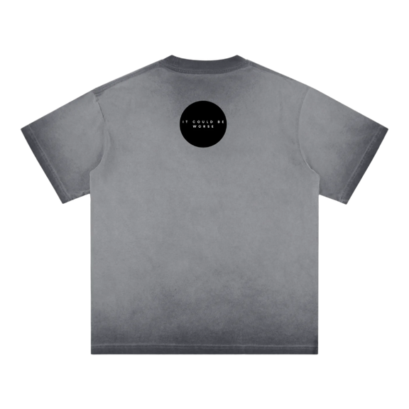 "WORDS HAVE POWER" Reverse Dyed T-shirt by ODMPOD