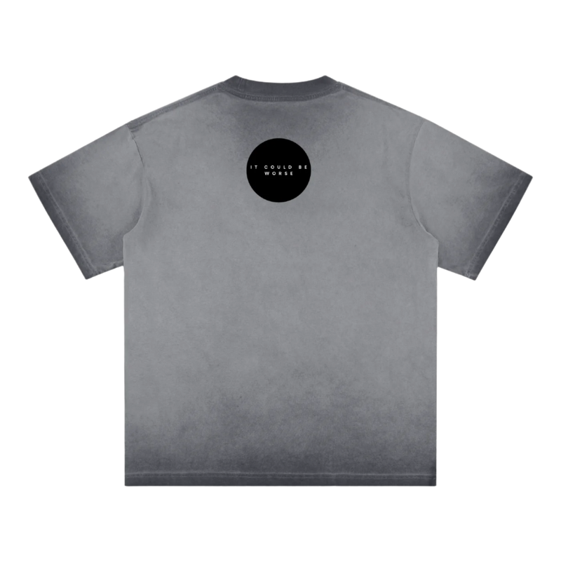 "WORDS HAVE POWER" Reverse Dyed T-shirt by ODMPOD