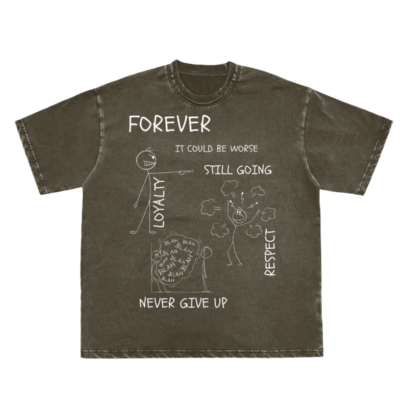 "WORDS HAVE POWER" Vintage Washed T-Shirt by ODMPOD