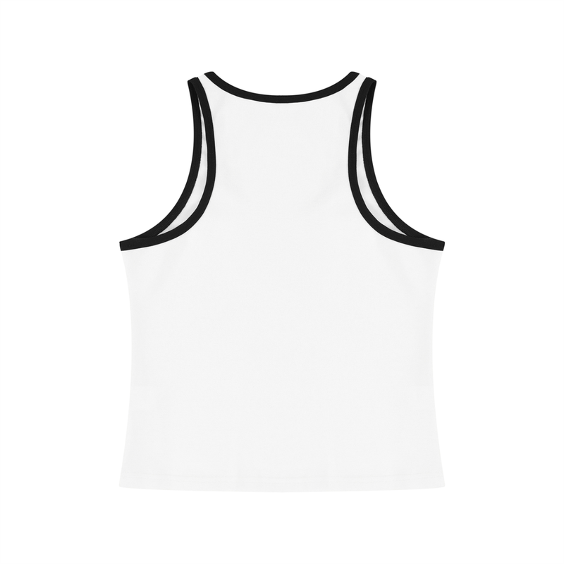 Women's Color Block Cropped Tank Top by ODMPOD