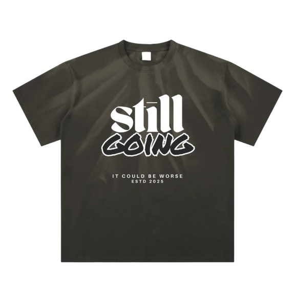 Hand-Scrunched Sunfade T-Shirt by ODMPOD