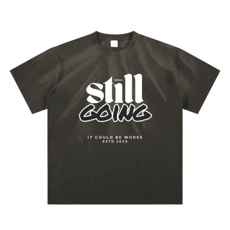 Hand-Scrunched Sunfade T-Shirt by ODMPOD