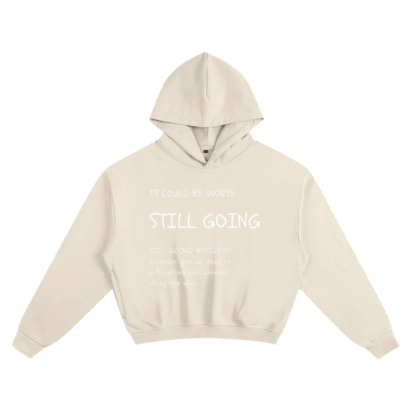 "WORDS HAVE POWER" Boxy Hoodie by ODMPOD