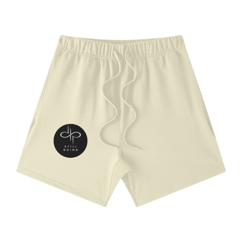 "WORDS HAVE POWER" Earth Tone Loose Fit FOG Shorts