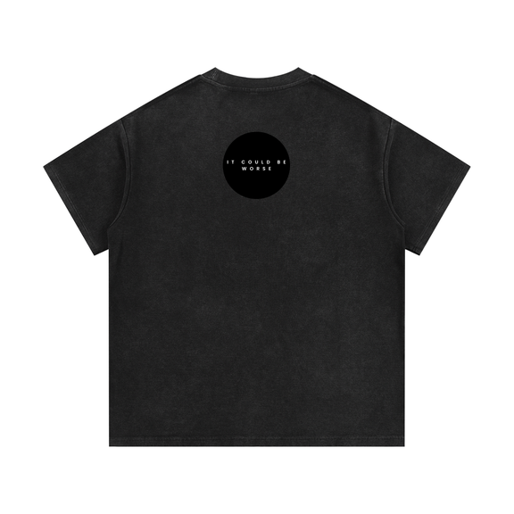 Mineral Wash Waffle Knit T-Shirt by ODMPOD