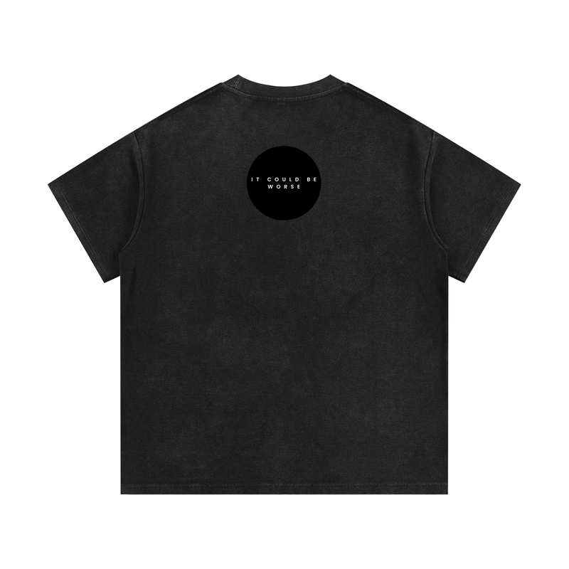 Mineral Wash Waffle Knit T-Shirt by ODMPOD