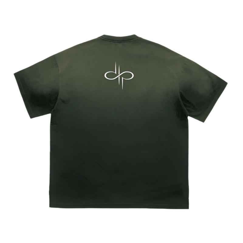 Tiger Stripes Dyed Gradient T-Shirt by ODMPOD