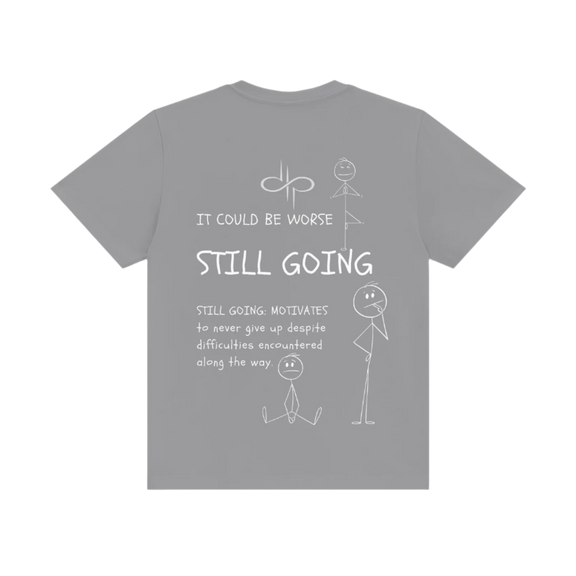 "WORDS HAVE POWER" Crew Neck Cotton T-Shirt by ODMPOD