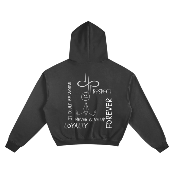 "WORDS HAVE POWER" Boxy Hoodie by ODMPOD