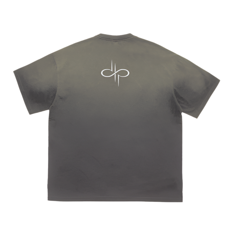 Tiger Stripes Dyed Gradient T-Shirt by ODMPOD
