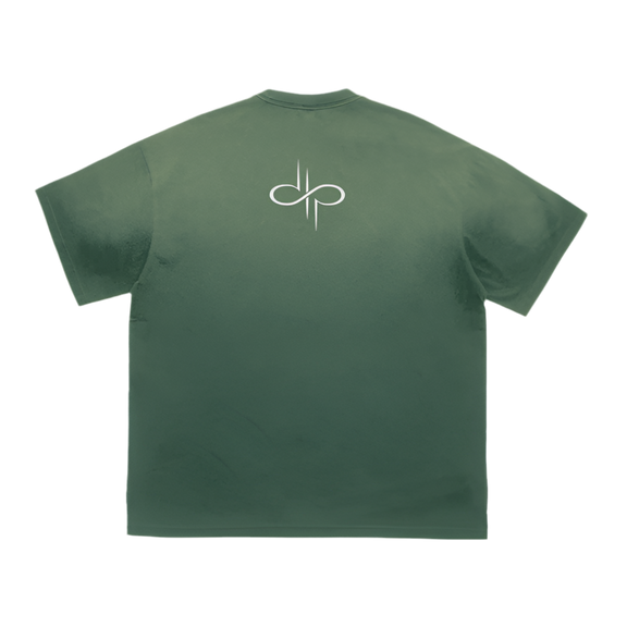 Tiger Stripes Dyed Gradient T-Shirt by ODMPOD