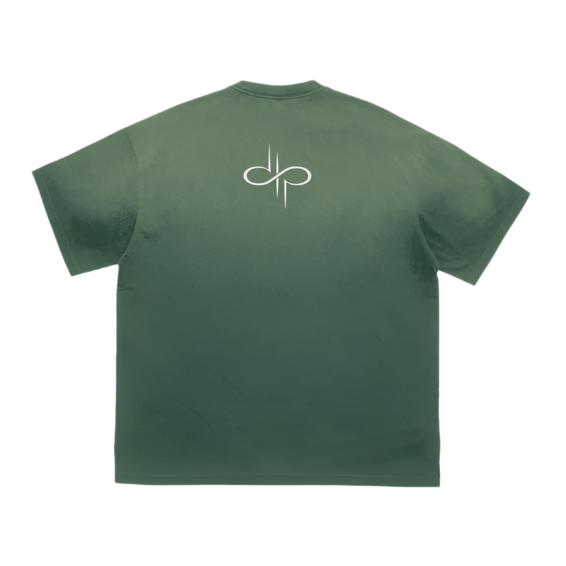 Tiger Stripes Dyed Gradient T-Shirt by ODMPOD