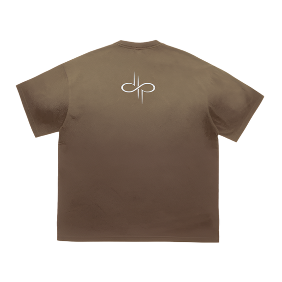 Tiger Stripes Dyed Gradient T-Shirt by ODMPOD