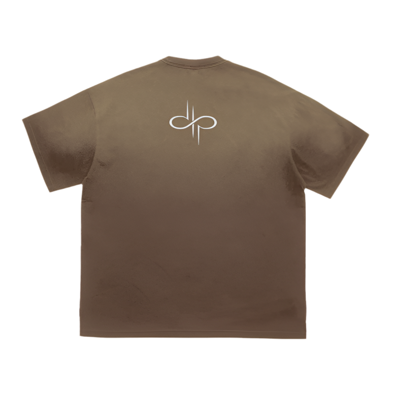 Tiger Stripes Dyed Gradient T-Shirt by ODMPOD
