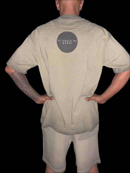 "WORDS HAVE POWER" Reverse Dyed T-shirt by ODMPOD