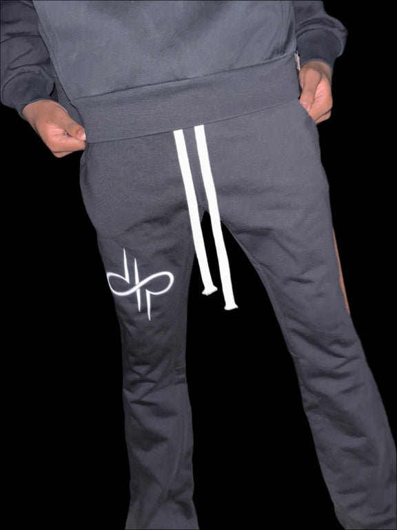 "WORDS HAVE POWER" Flared Sweatpants by ODMPOD