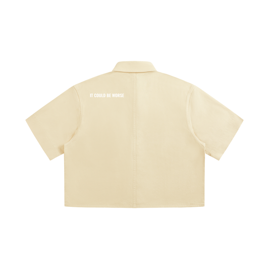Women’s Crop Short Sleeve Shirt by ODMPOD