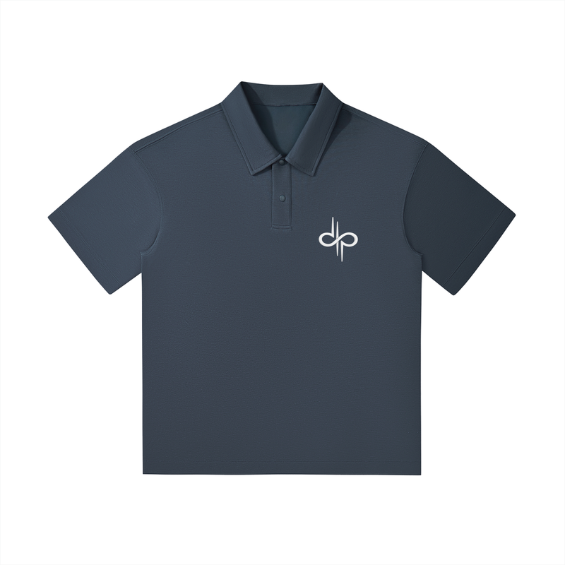 Drop Shoulder Short-Sleeve Polo by ODMPOD