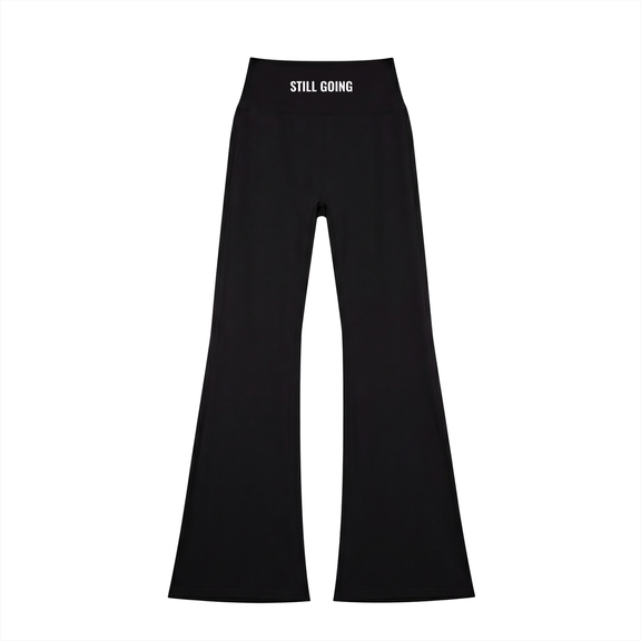 Women's High-Waisted Flare Leggings by ODMPOD