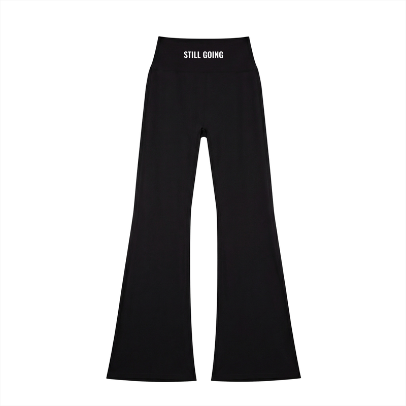 Women's High-Waisted Flare Leggings by ODMPOD
