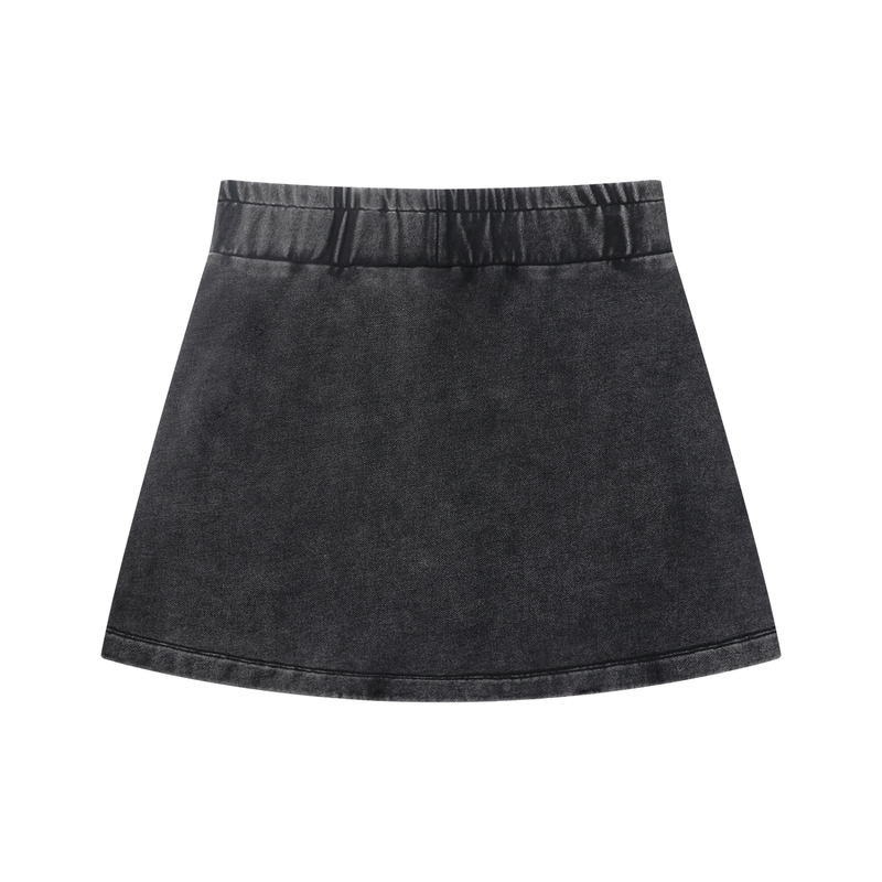 Women's Mineral Wash Mini Skirt by ODMPOD