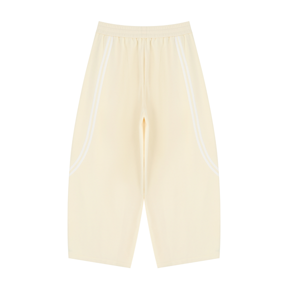 Wide Leg Piping Sweatpants by ODMPOD