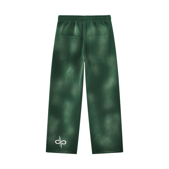 Sunfade Wide Leg Fleece Sweatpants by ODMPOD