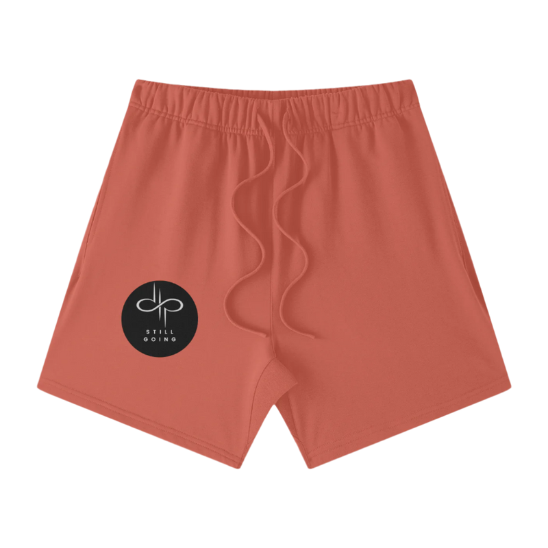 "WORDS HAVE POWER" Earth Tone Loose Fit FOG Shorts