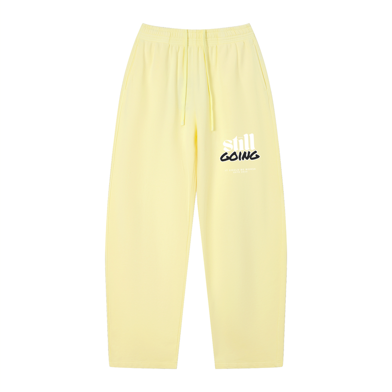Vintage Wash Loose Sweatpants by ODMPOD