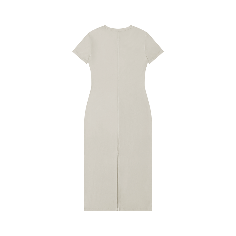 Women's V-Neck Short Sleeve Maxi Dress by ODMPOD