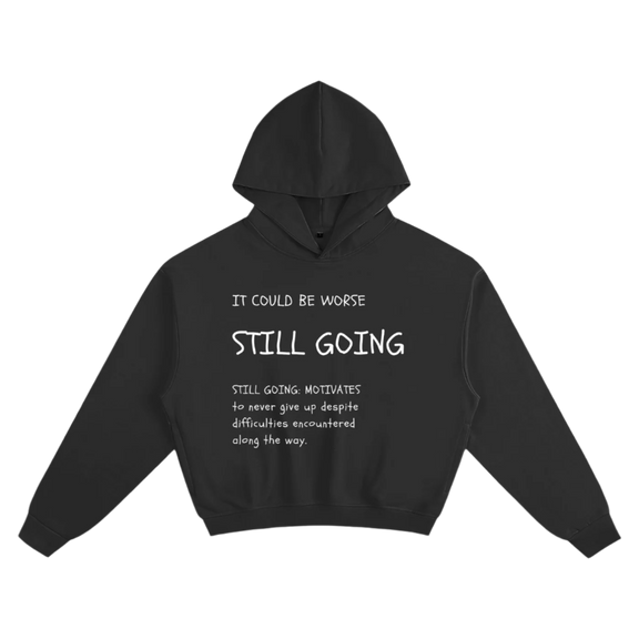 "WORDS HAVE POWER" Boxy Hoodie by ODMPOD