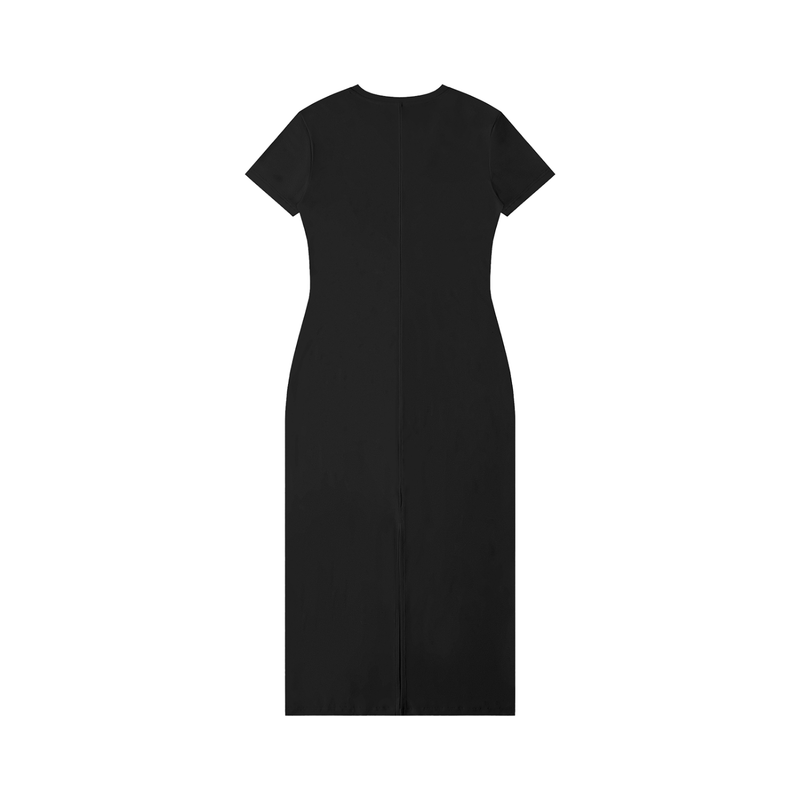Women's V-Neck Short Sleeve Maxi Dress by ODMPOD
