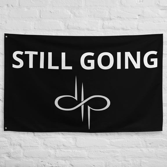 STILL GOING Flag by STILL GOING SHOP