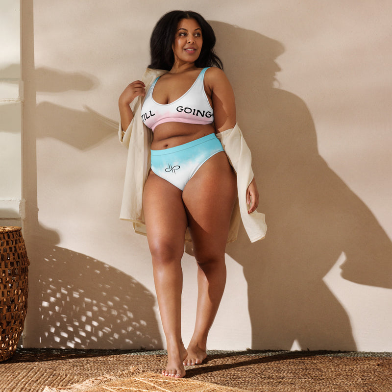 high-waisted bikini by STILL GOING SHOP