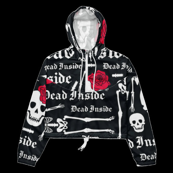 Women’s cropped windbreaker by STILL GOING SHOP