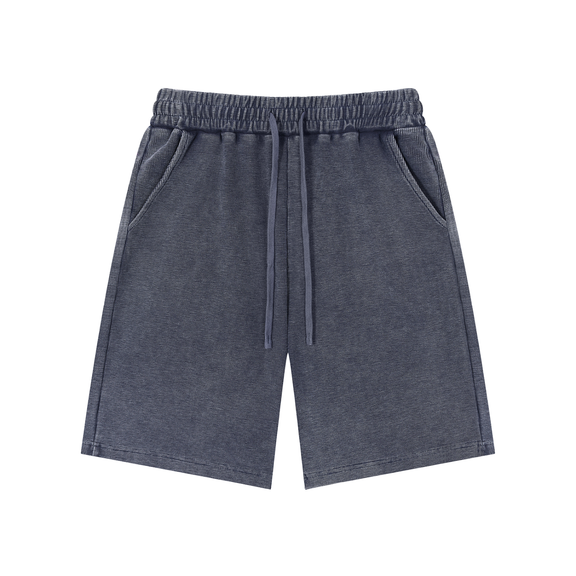 Mineral Wash Waffle Knit Shorts by ODMPOD
