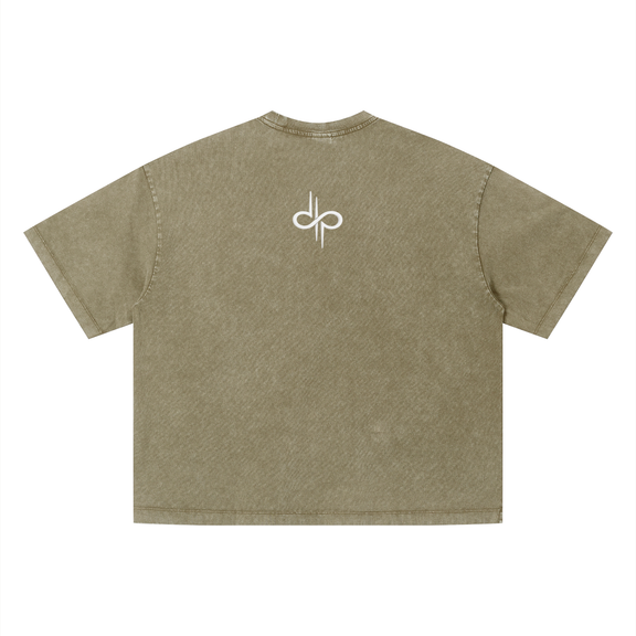Unisex Vintage Wash Boxy T-Shirt by ODMPOD