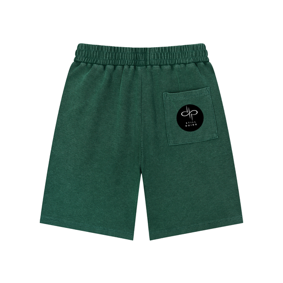 Mineral Wash Waffle Knit Shorts by ODMPOD