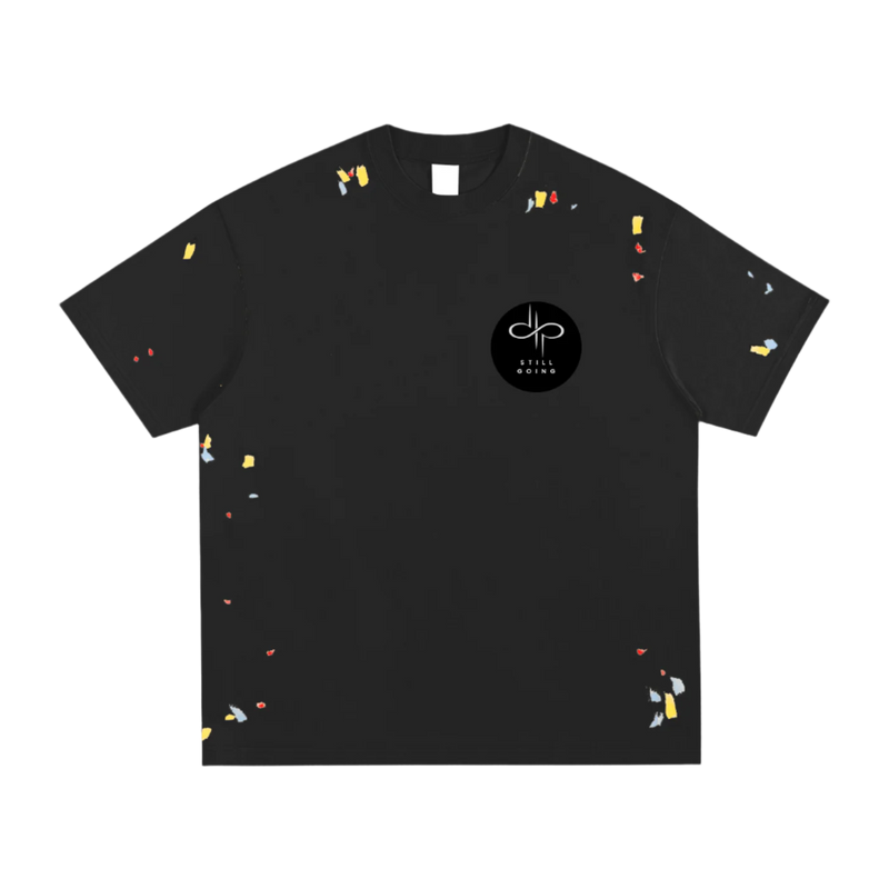 "WORDS HAVE POWER" Paint Splatter T-Shirt