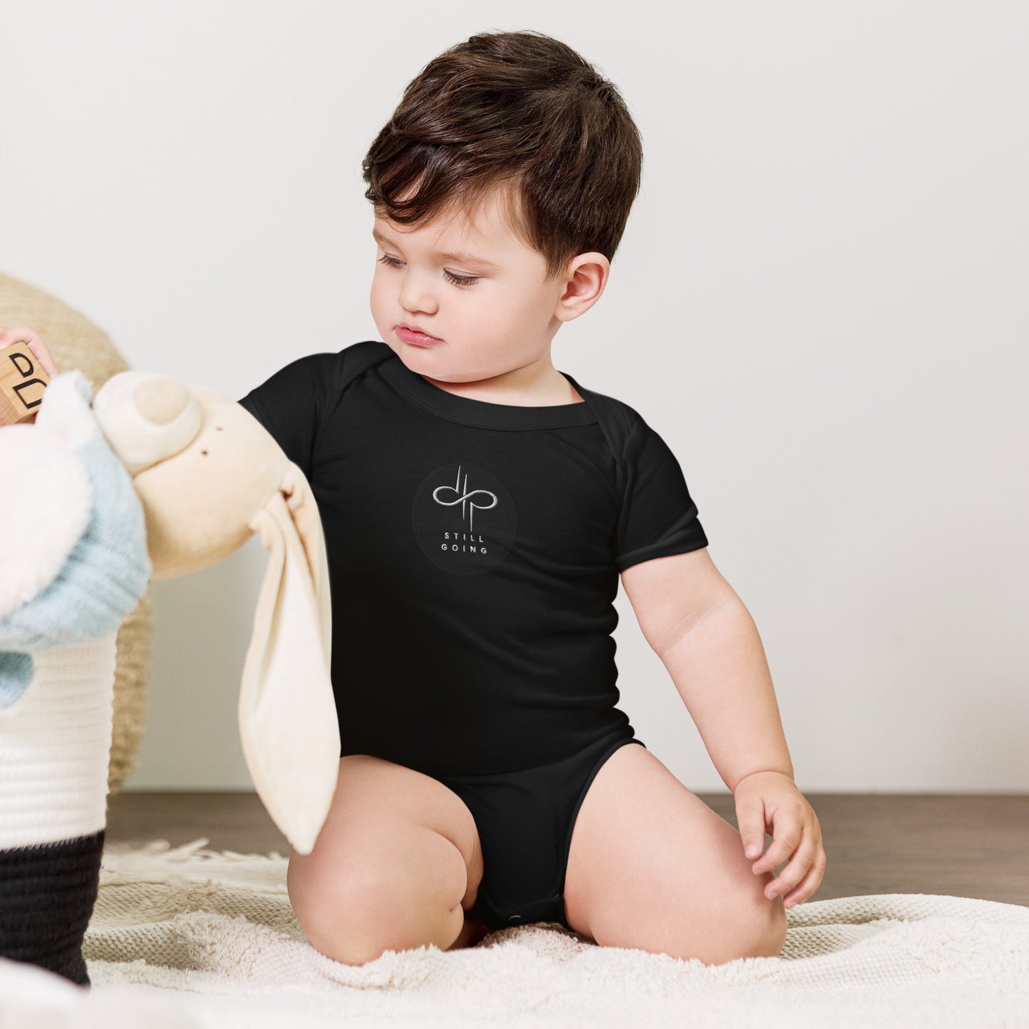 Baby short sleeve one piece by STILL GOING SHOP