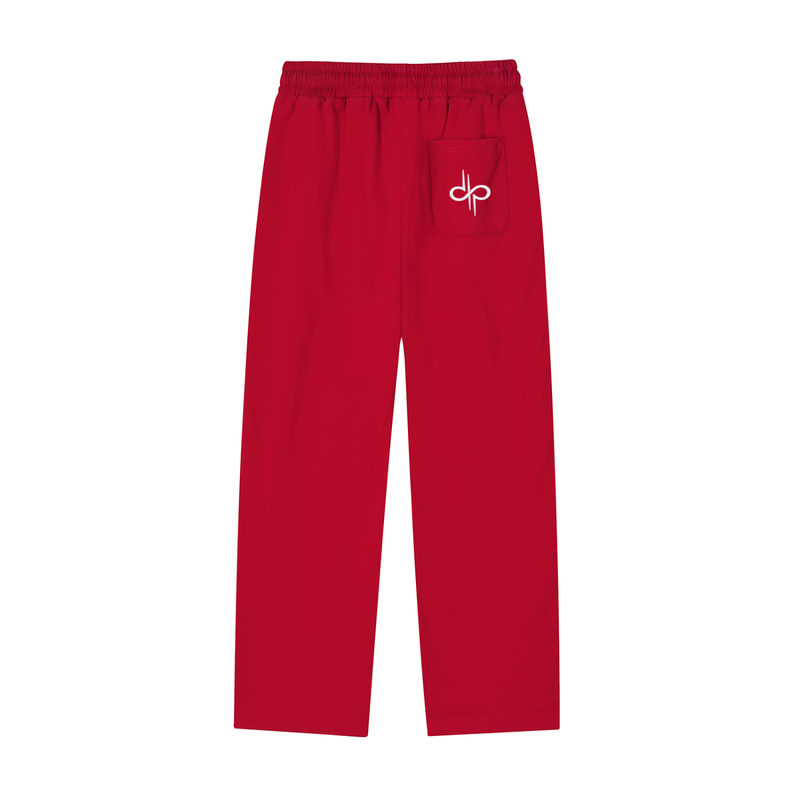 Reflection Striped Straight-Leg Sweatpants by ODMPOD