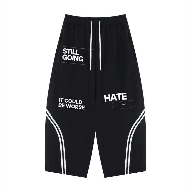Wide Leg Piping Sweatpants by ODMPOD