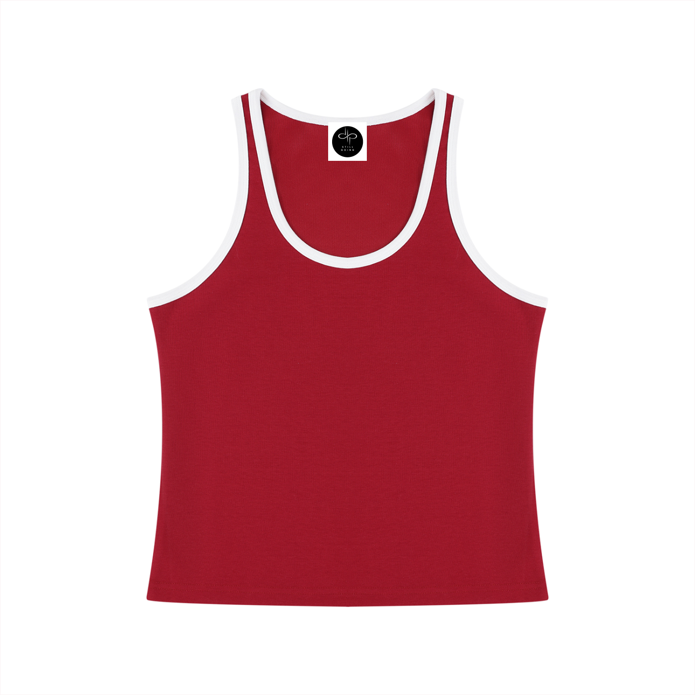 Women's Color Block Cropped Tank Top by ODMPOD