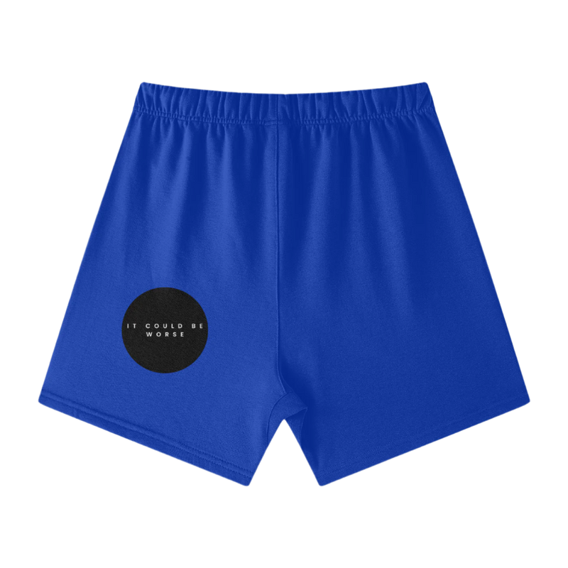 "WORDS HAVE POWER" Earth Tone Loose Fit FOG Shorts