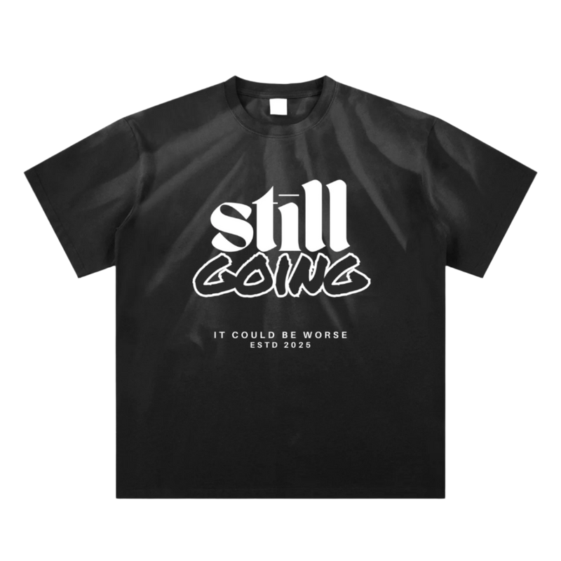 Hand-Scrunched Sunfade T-Shirt by ODMPOD