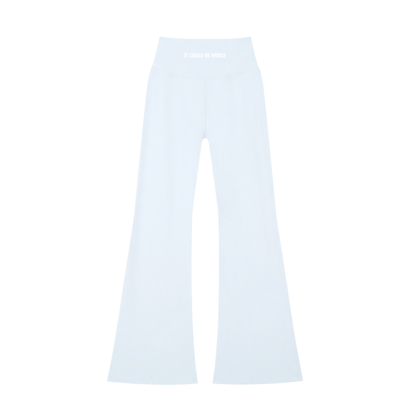 Women's High-Waisted Flare Leggings by ODMPOD