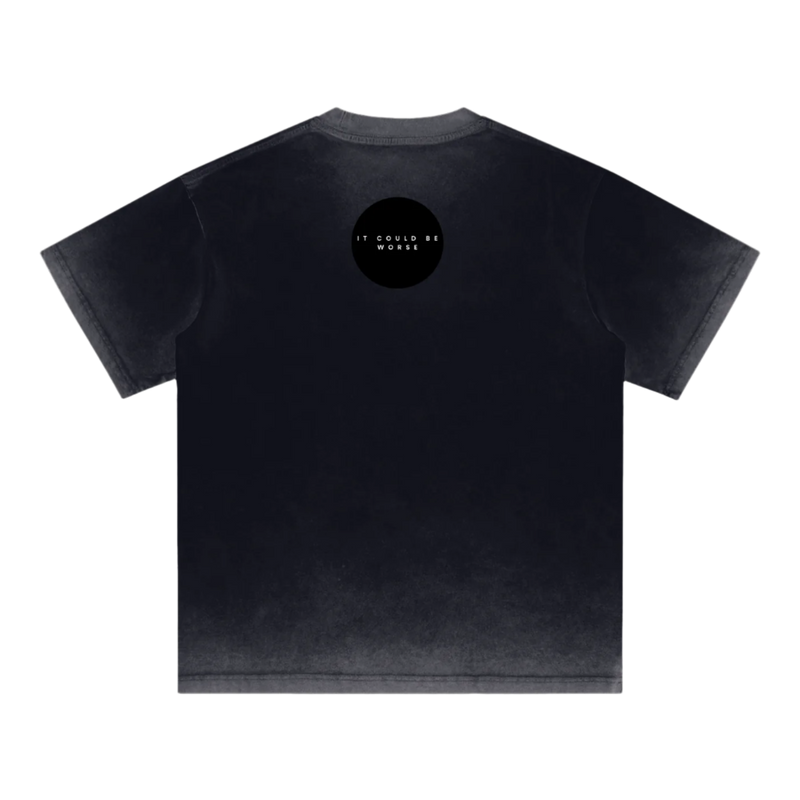 "WORDS HAVE POWER" Reverse Dyed T-shirt by ODMPOD